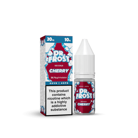 Cherry Ice Nic Salt E-Liquid by Dr Frost 10ml - Vape Unit
