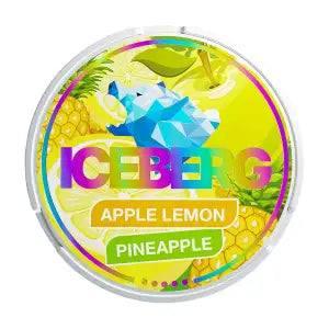 Apple Lemon Pineapple Extreme Nicotine Pouches by Ice Berg 150mg/g - Vape Unit