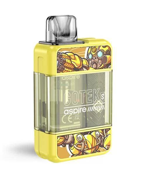 Aspire Gotek S Pod Yellow - Vape Unit