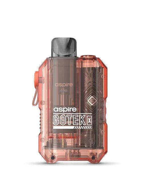 Aspire Gotek X Pod Translucent Orange - Vape Unit