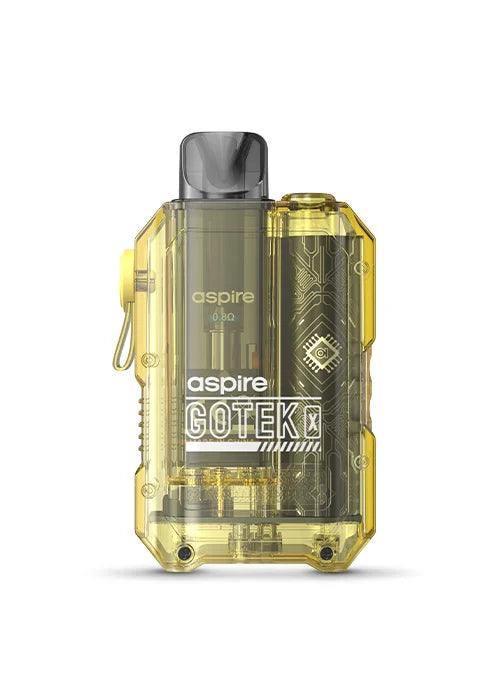 Aspire Gotek X Pod Translucent Yellow - Vape Unit