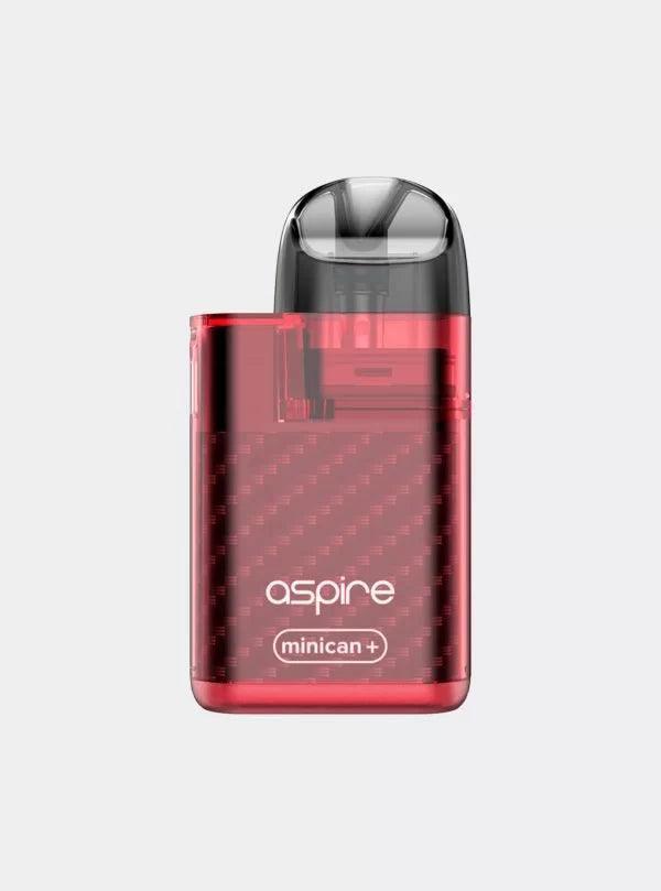 Aspire Minican+ Pod Semitransparent Red - Vape Unit