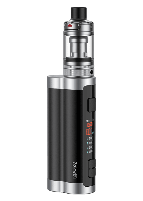 Aspire Zelos X Kit Black & Silver - Vape Unit