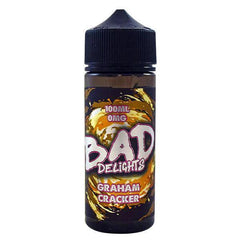 BAD JUICE GRAHAM CRACKER 0MG 100ML SHORT FILL - Vape Unit