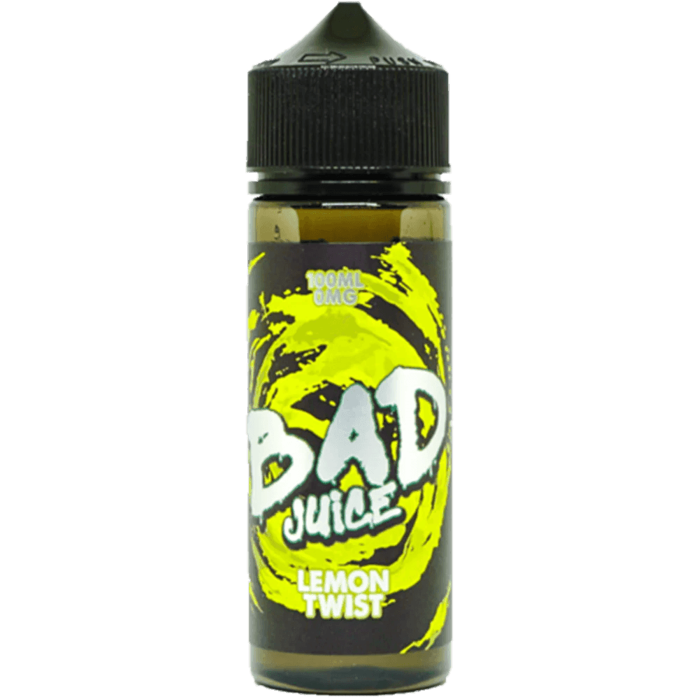 BAD JUICE LEMON TWIST 0MG 100ML SHORT FILL - Vape Unit