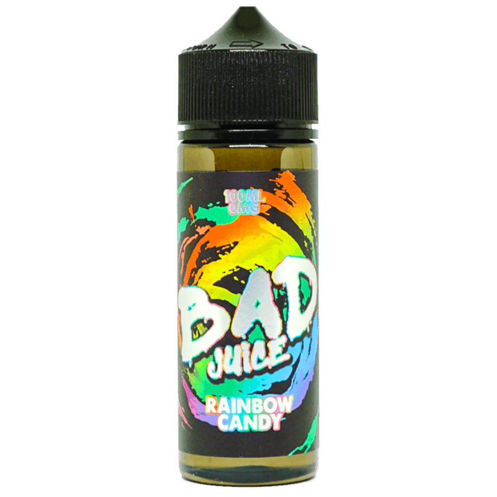 BAD JUICE RAINBOW CANDY 0MG 100ML SHORT FILL - Vape Unit