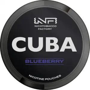 Blueberry Nicotine Pouches by Cuba Black 43mg | Pack of 25 - Vape Unit