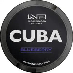 Blueberry Nicotine Pouches by Cuba Black 43mg | Pack of 25 - Vape Unit