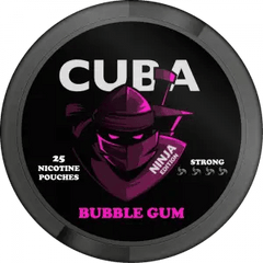 Bubblegum Nicotine Pouches by Cuba Ninja 30mg - Vape Unit