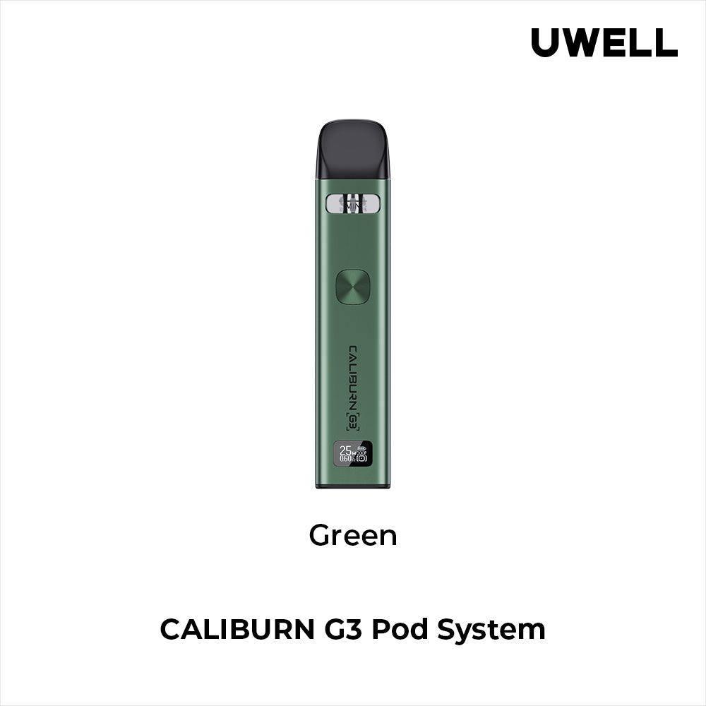 CALIBURN G3 GREEN - Vape Unit