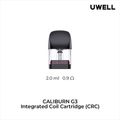 CALIBURN G3 INEGRATED COIL CARTRIDGE 0.9 - Vape Unit