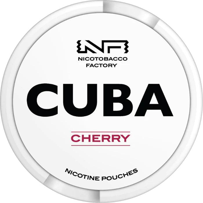 Cherry Nicotine Pouches by Cuba White 16mg - Vape Unit