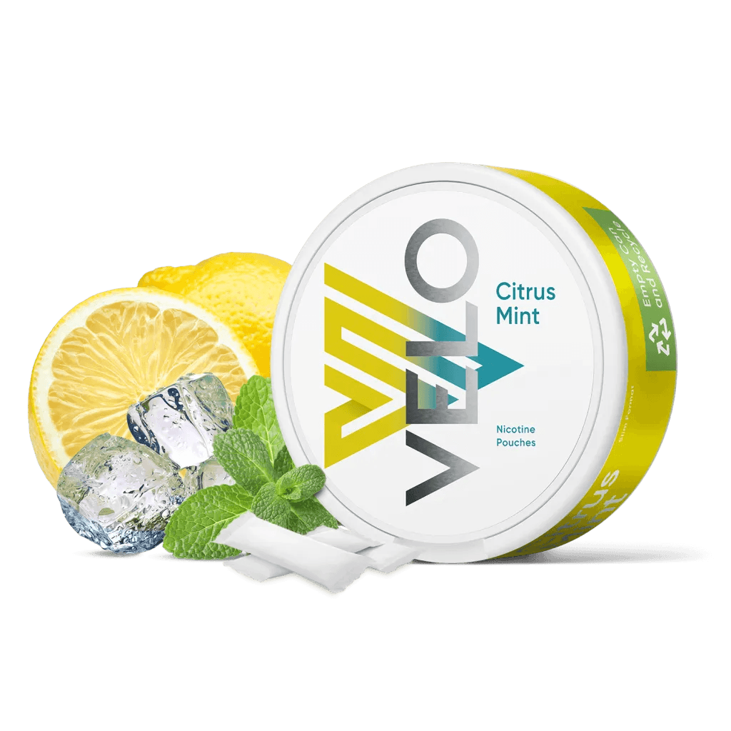 Citrus Mint Nicotine Pouches by Velo 10mg - Vape Unit