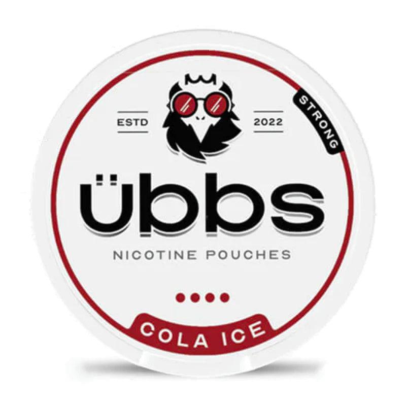 Cola Ice Nicotine Pouches by Ubbs - Vape Unit