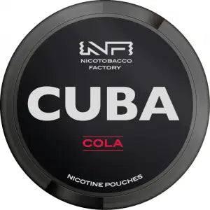 Cola Nicotine Pouches by Cuba Black 43mg | Pack of 25 - Vape Unit