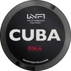 Cola Nicotine Pouches by Cuba Black 43mg | Pack of 25 - Vape Unit