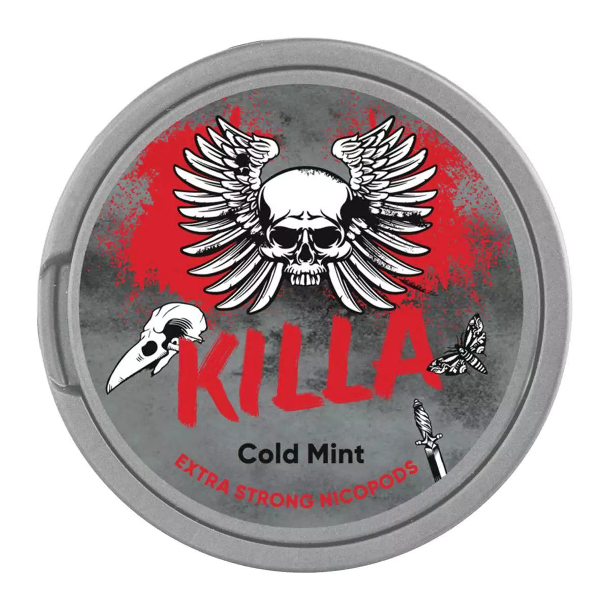 Cold Mint Nicotine Pouches by Killa - Vape Unit