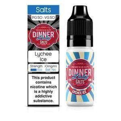 DINNER LADY NIC SALT - LYCHEE ICE - 10ML - Vape Unit