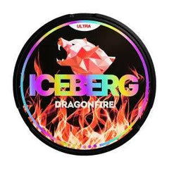 Dragonfire Ultra Nicotine Pouches by Ice Berg 150mg/g - Vape Unit