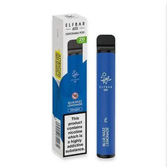 ELF BAR 600 BLUE RAZZ LEMONADE 10/20MG - Vape Unit