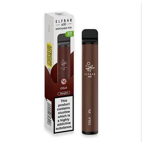 ELF BAR 600 COLA 10/20MG - Vape Unit