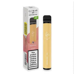 ELF BAR 600 PEACH ICE 20MG - Vape Unit