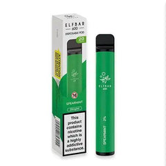 ELF BAR 600 SPEARMINT 10/20MG - Vape Unit