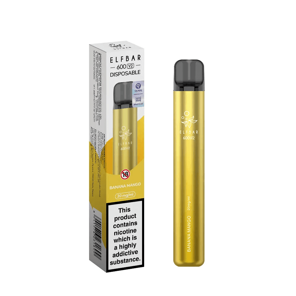 ELF BAR 600V2 BANANA MANGO - 20MG - Vape Unit