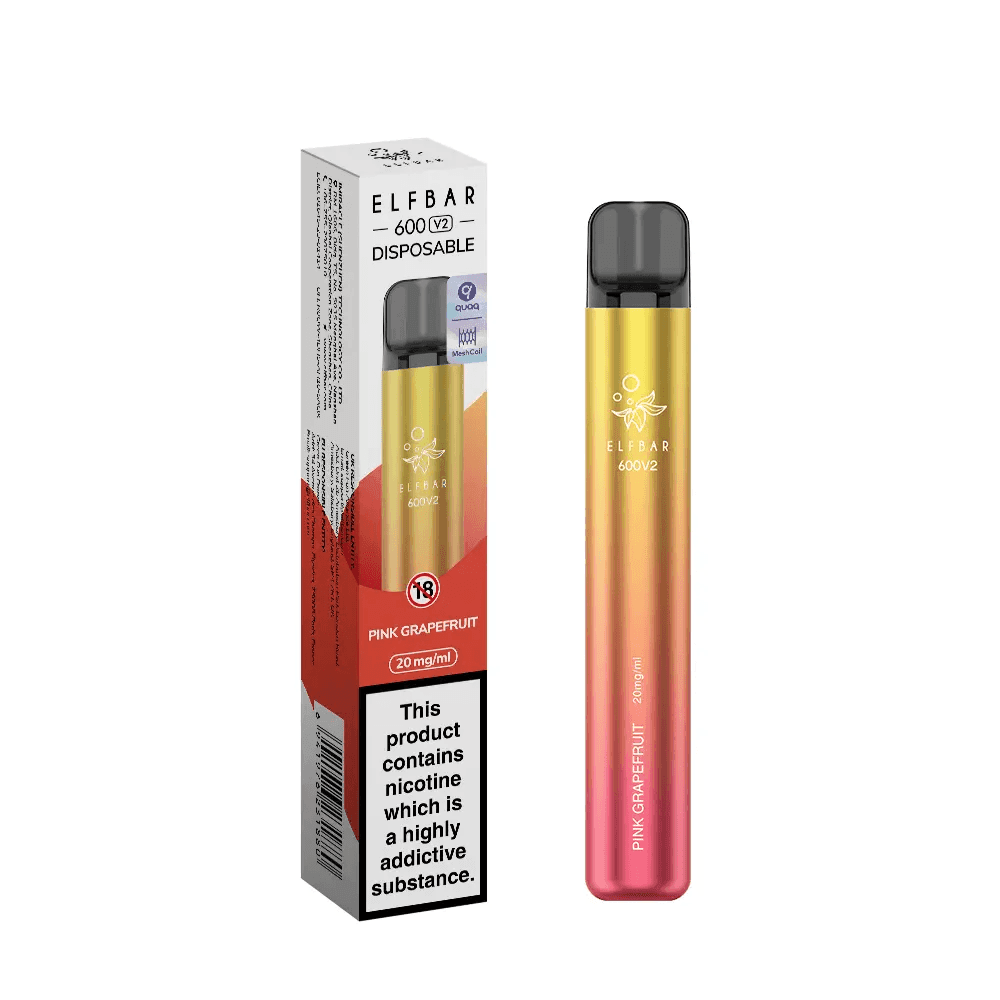 ELF BAR 600V2 PINK GRAPEFRUIT - 20MG - Vape Unit