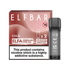 ELF BAR ELFA PRE-FILLED PODS (PACK OF 2) - Cola - Vape Unit