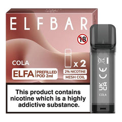 Elfbar Elfa Pre-Filled Pod Cola - Vape Unit