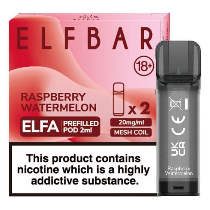 Elfbar Elfa Pre-Filled Pod Raspberry Watermelon - Vape Unit