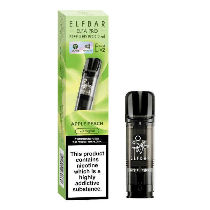 Elfbar Elfa Pro Prefilled Apple Peach - Vape Unit