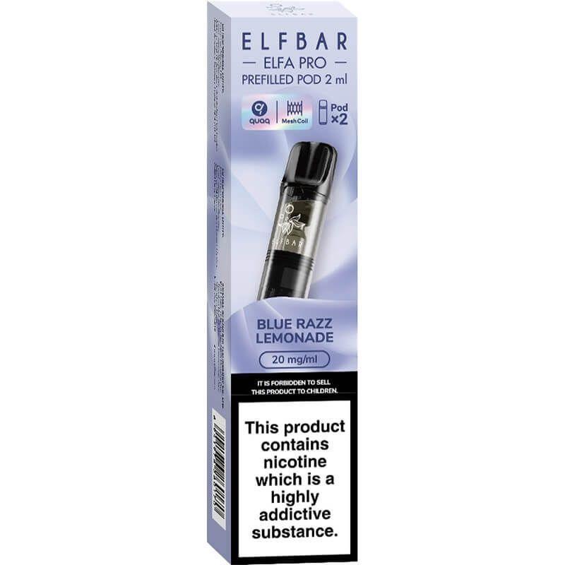 Elfbar Elfa Pro Prefilled Blue Razz Lemonade - Vape Unit