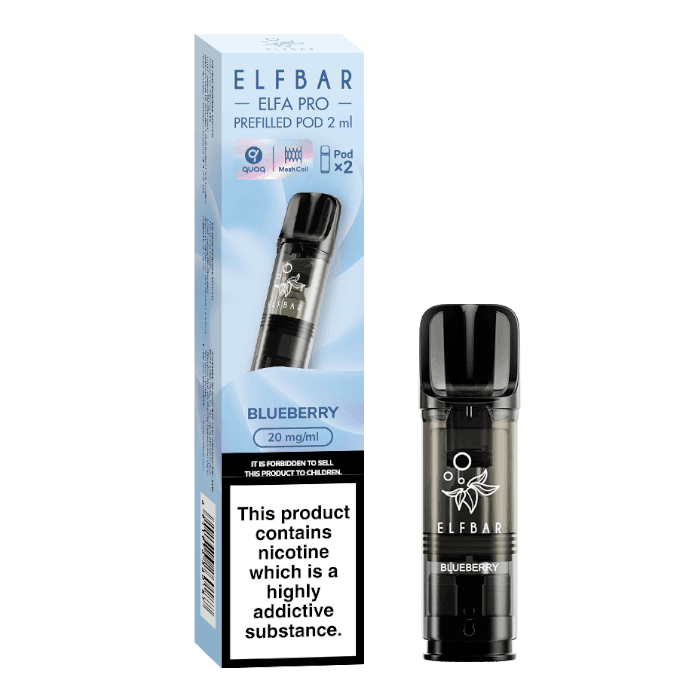 Elfbar Elfa Pro Prefilled Blueberry - Vape Unit