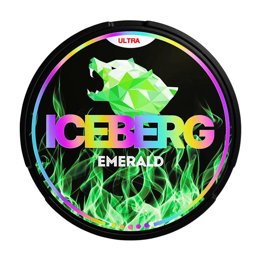 Emerald Ultra Nicotine Pouches by Ice Berg 150mg/g - Vape Unit