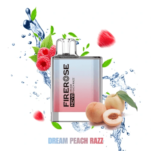 FIREROSE NOVA 600 DREAM PEACH RAZZ - Vape Unit