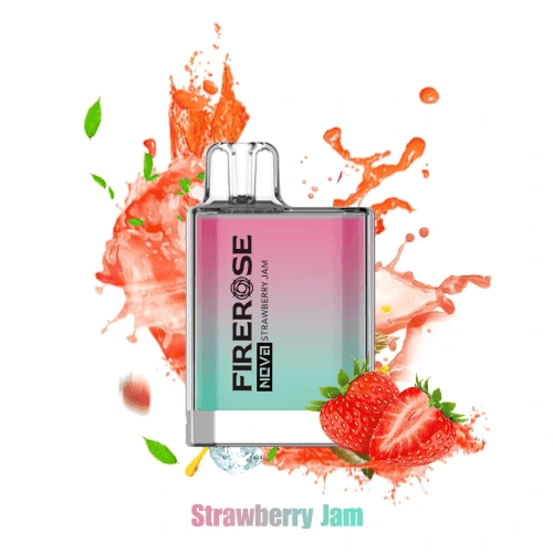 FIREROSE NOVA 600 STRAWBERRY JAM - Vape Unit