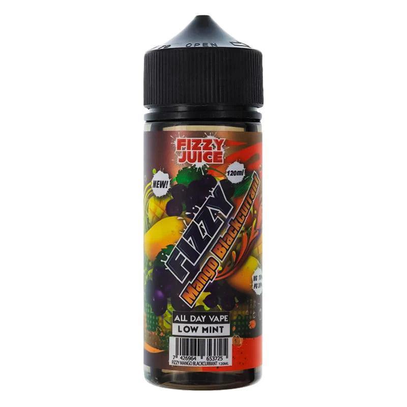 FIZZY JUICE MANGO BLACKCURRANT 0MG 100ML SHORT FILL - Vape Unit