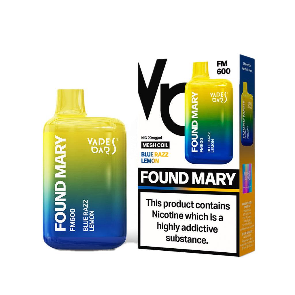 Found Mary FM600 Blue Razz Lemon - Vape Unit