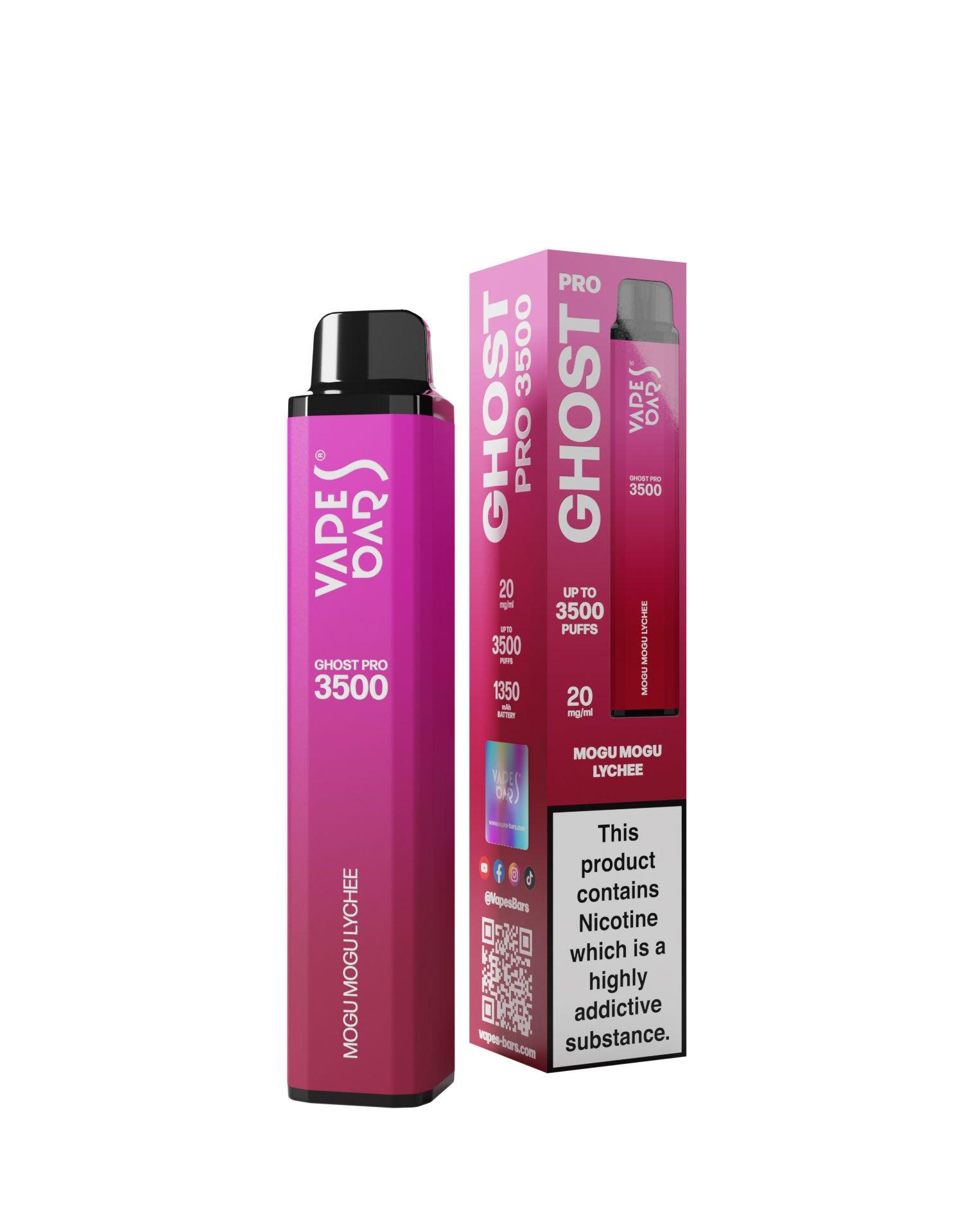 Ghost Pro 3500 Mogu Mogu Lychee 20MG - Vape Unit