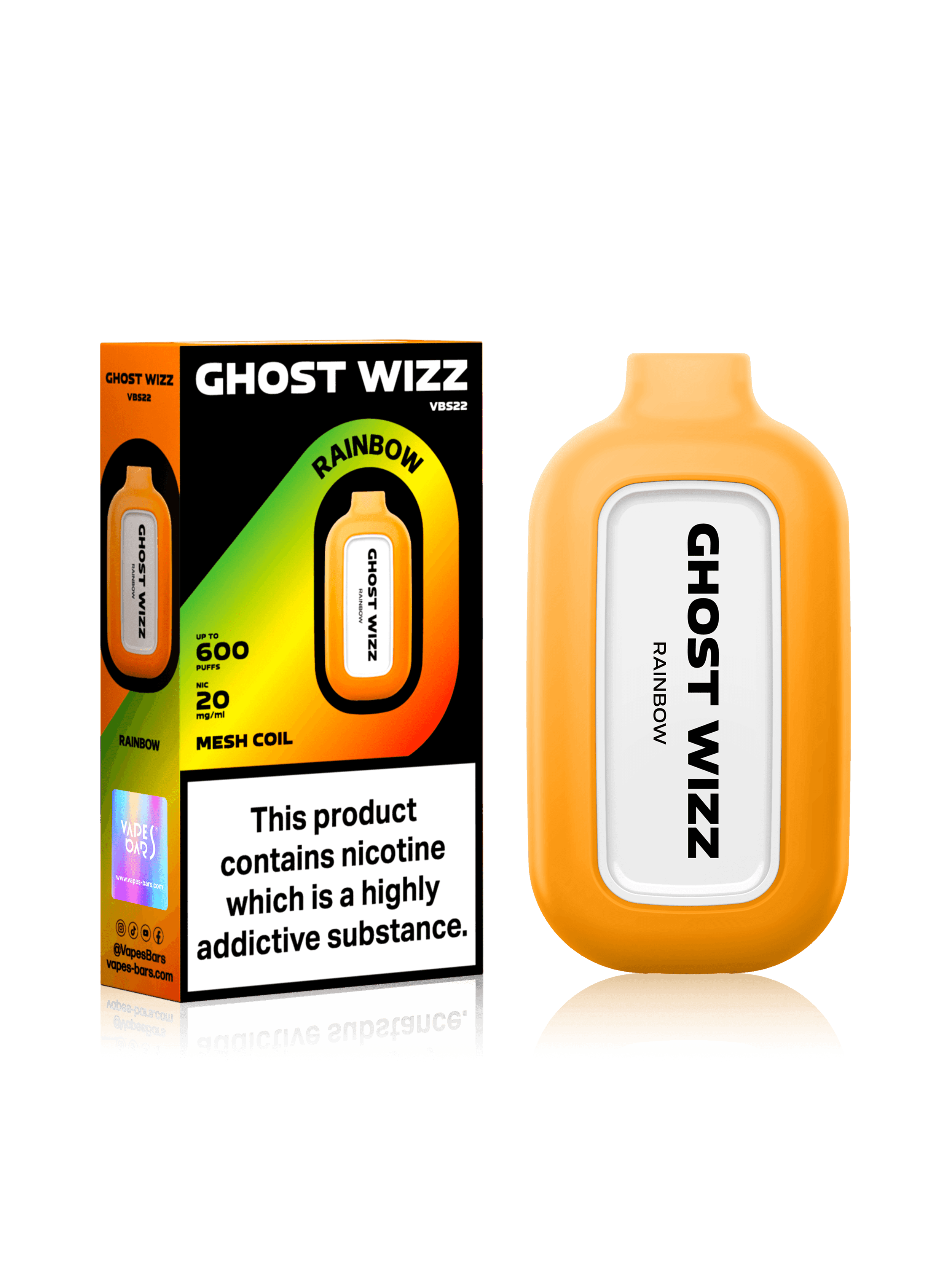 GHOST WIZZ RAINBOW DISPOSABLE VAPE - Vape Unit