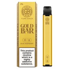 GOLD BAR BLUE RASPBERRY 20MG - Vape Unit