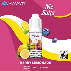 HAYATI Crystal Pro Max Nic Salts - BERRY LEMONADE - 10ml - Vape Unit