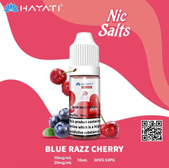 HAYATI Crystal Pro Max Nic Salts - BLUE RAZZ CHERRY - 10ml - Vape Unit