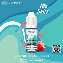HAYATI Crystal Pro Max Nic Salts - BLUE SOUR RASPBERRY - 10ml - Vape Unit