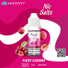 HAYATI Crystal Pro Max Nic Salts - FIZZY CHERRY - 10ml - Vape Unit
