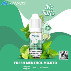 HAYATI Crystal Pro Max Nic Salts - FRESH MENTHOL MOJITO - 10ml - Vape Unit