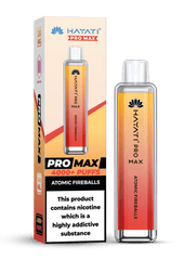 Hayati Pro Max 4000 20MG Nicotine - Atomic Fireballs - Vape Unit