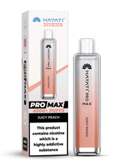 Hayati Pro Max 4000 20MG Nicotine - Juicy Peach - Vape Unit
